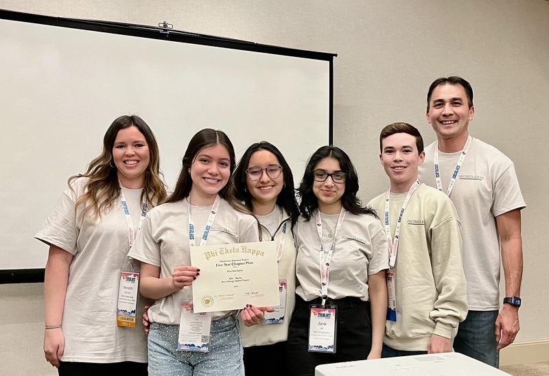 PTK Receives Five Star Chapter Recognition at Catalyst Event