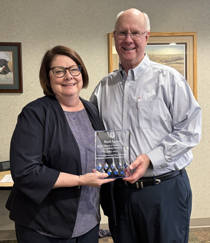ASU-Beebe Honors Buck Layne for Dedicated Service on Board of Visitors