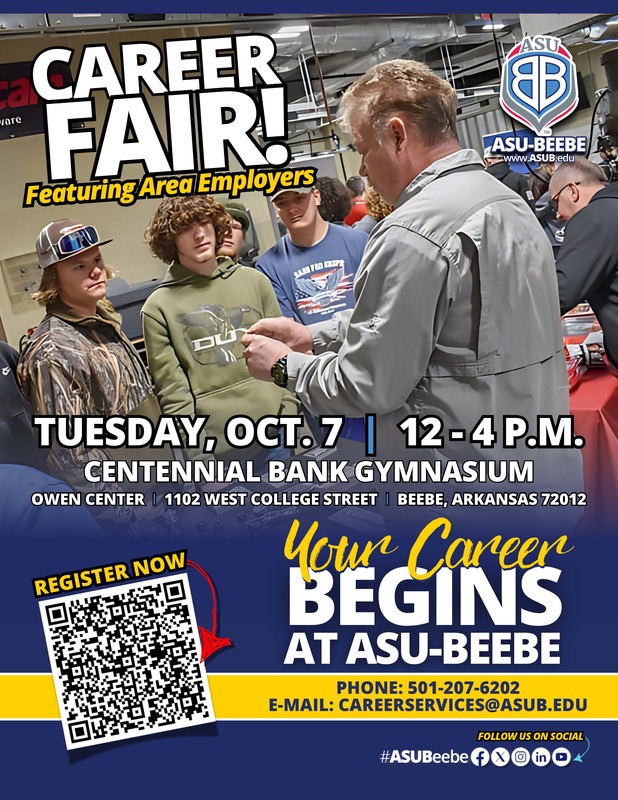 ASU-Beebe Career Fair Set for Oct. 7 with 40+ Employers and College Departments Onsite