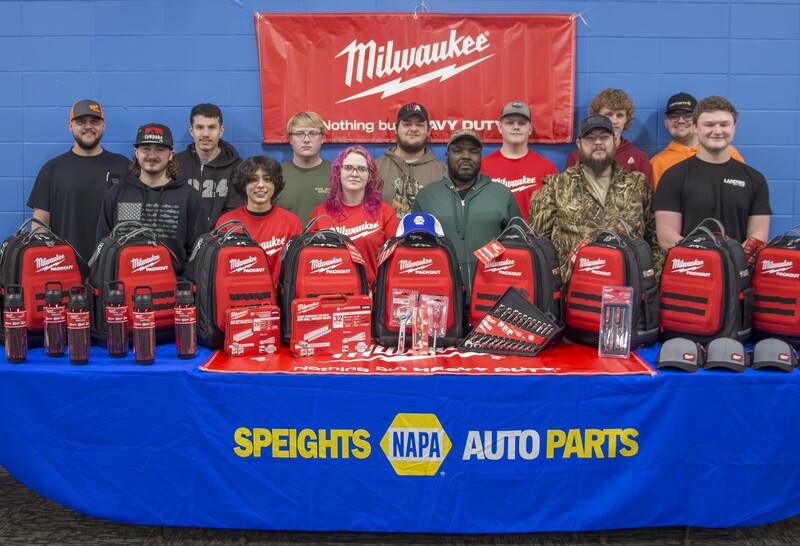 Automotive Technology Students Receive Industry Toolkits and EV Training Equipment 
