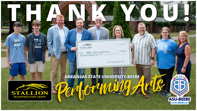 Stallion Transportation Presents Gift in Support of ASU-Beebe Performing Arts Series