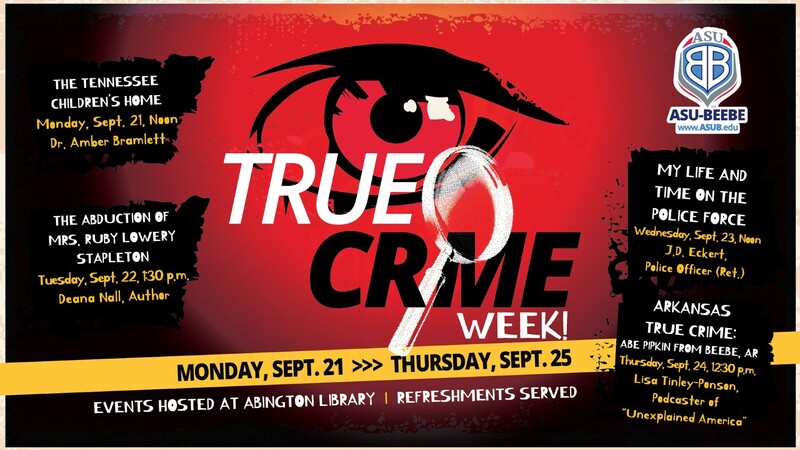 Abington Library to Host True Crime Week Sept. 21-24